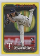 2024 Topps Series 2 Yellow Kody Funderburk #538 0ft3