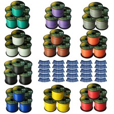 Harmony Car Primary 14 Gauge Power or Ground Wire 5000 Feet 50 Rolls Multi Color