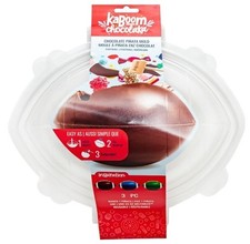 KaBoom Chocolaka Chocolate Pi&ntilde;ata Mold Reusable football, Super Bowl Playoffs