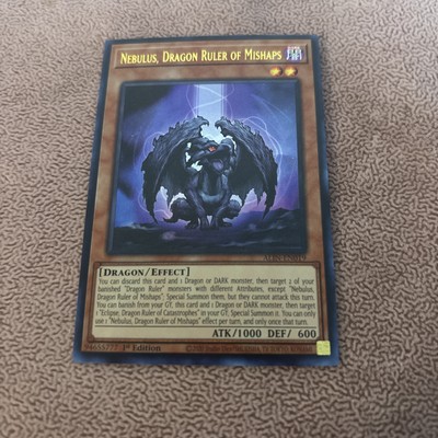 Nebulus, Dragon Ruler of Mishaps ALIN-EN019 Alliance Insight 1st Edition
