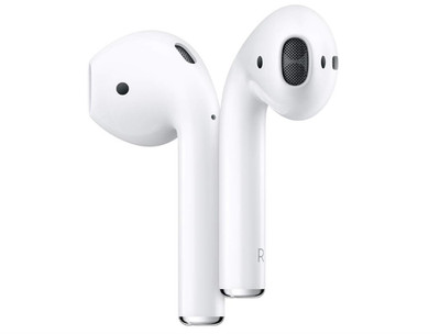 Apple AirPods 2. Generation Kabelgebundenes Ladecase Schnelles Aufladen, Siri Zu
