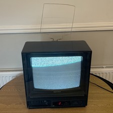 Vintage Sentra Model GX9000 13&rdquo; CRT Gaming Monitor TV + Glass Screen Protector