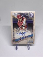 Harrison Bader 2018 Topps Gypsy Queen Rookie Auto RC Cardinals Phillies