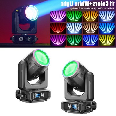 250W LED Moving Head Stage Light RGBW Gobo Prism Beam Spot Lighting DJ Disco DMX