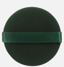 Green Round Reusable Powder Puff w/ Finger St...