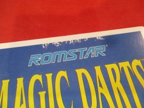 Magic Darts Nintendo NES Promotional Store Shelf Display Card ONLY