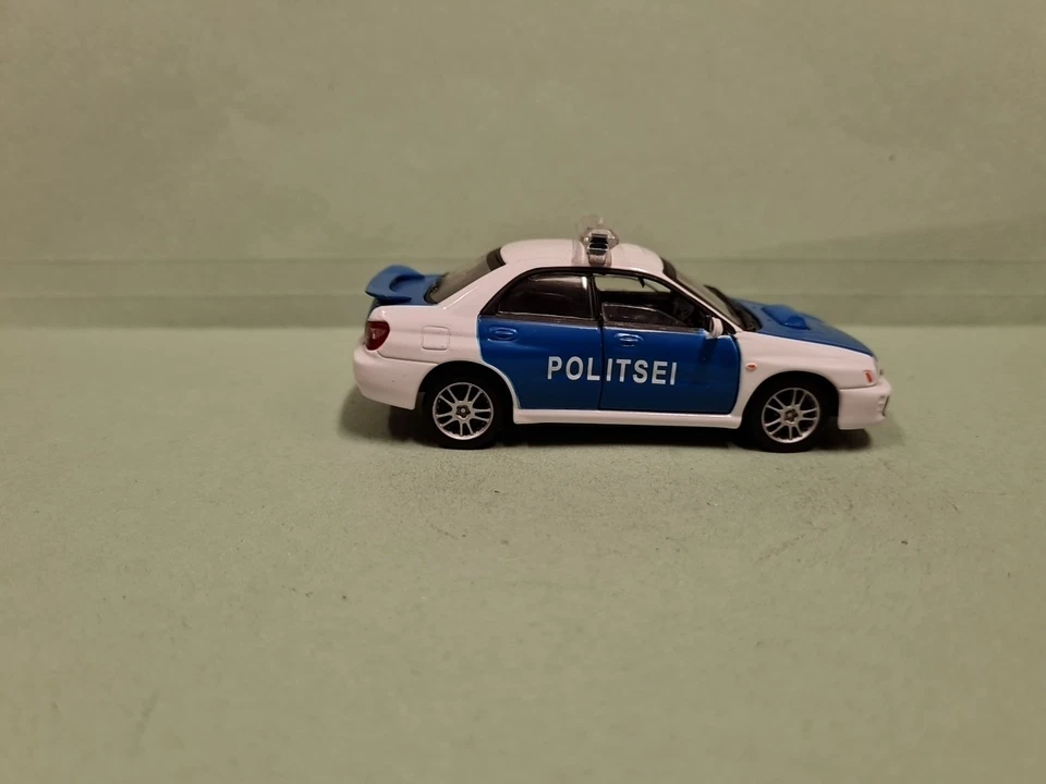 HONGWELL SUBARU IMPREZA WRC POLITSEI POLICE ESTONIA SCALA 1:43  - Immagine 2 di 4