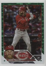 2023 Topps Series 2 Green Foil /499 Jake Fraley #657 gh4