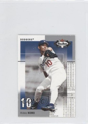 #ad 2003 Fleer Box Score Classic Miniatures Hideo Nomo #24CM 0a1 $3.70