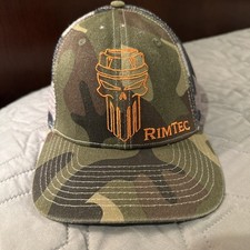 Rimtec Camo Camouflage Mesh Snapback Trucker Hunter Hat/Cap Adjustable