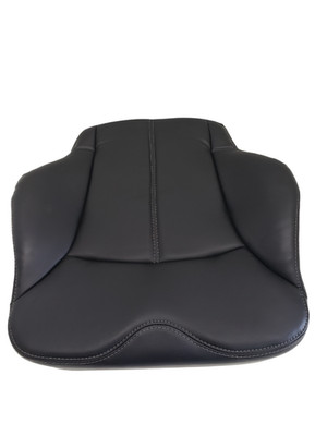 Legacy Silver REPLACEMENT Seat Cushion by HALLINEN  Faux  Leather Cover USA