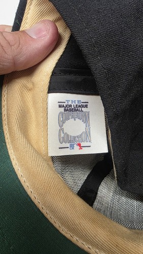 Vintage Roman Wool Chicago White Sox Hat Cap Fitted 7 1/2 Black White - Picture 5 of 6