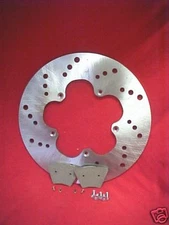 Harley,74-77 Sportster, Front brake rotor, pads, bolts, top quality exceeds OE 