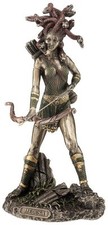 Medusa Gorgone griechische Gottheit Gorgonen Figur Statue Skulptur 708-6942