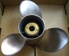 Powertech M7013 Chrysler Mercury Yamaha 40-70Hp Stainless Propeller 10x13
