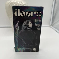 VINTAGE USED VHS The doors live in Europe 1968 vintage VHS 1999 rock ‘n’ roll