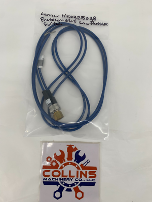 #ad Carrier HK02ZB028 48quot; Length Closes at 60PSI Open 27PSI Low Pressure Switch $52.19