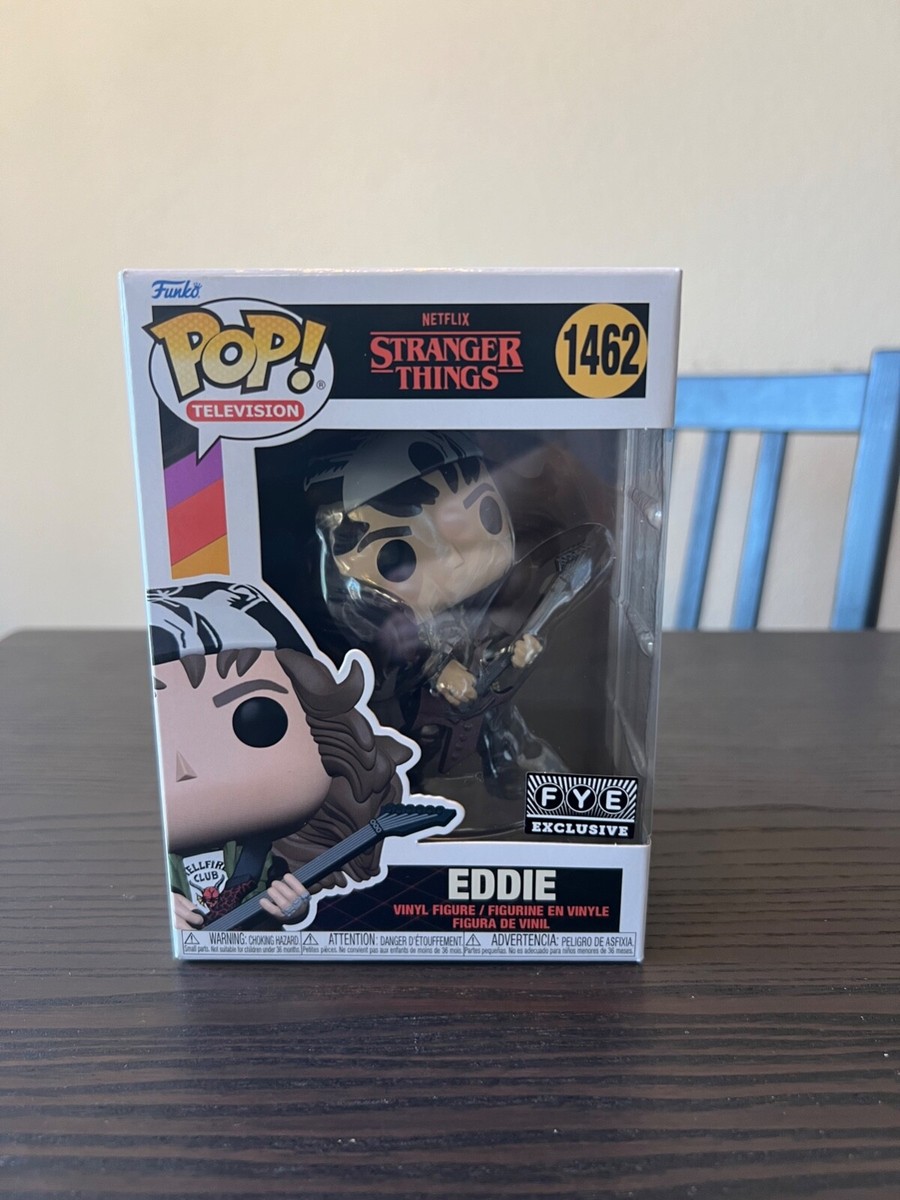 UNRELEASED METALLIC IN HAND EXCLUSIVE Eddie Stranger Things Funko