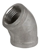 Smith-Cooper 3/8" X 3/8" FPT X FPT Class 150 Cast 316 SS 45D Elbow