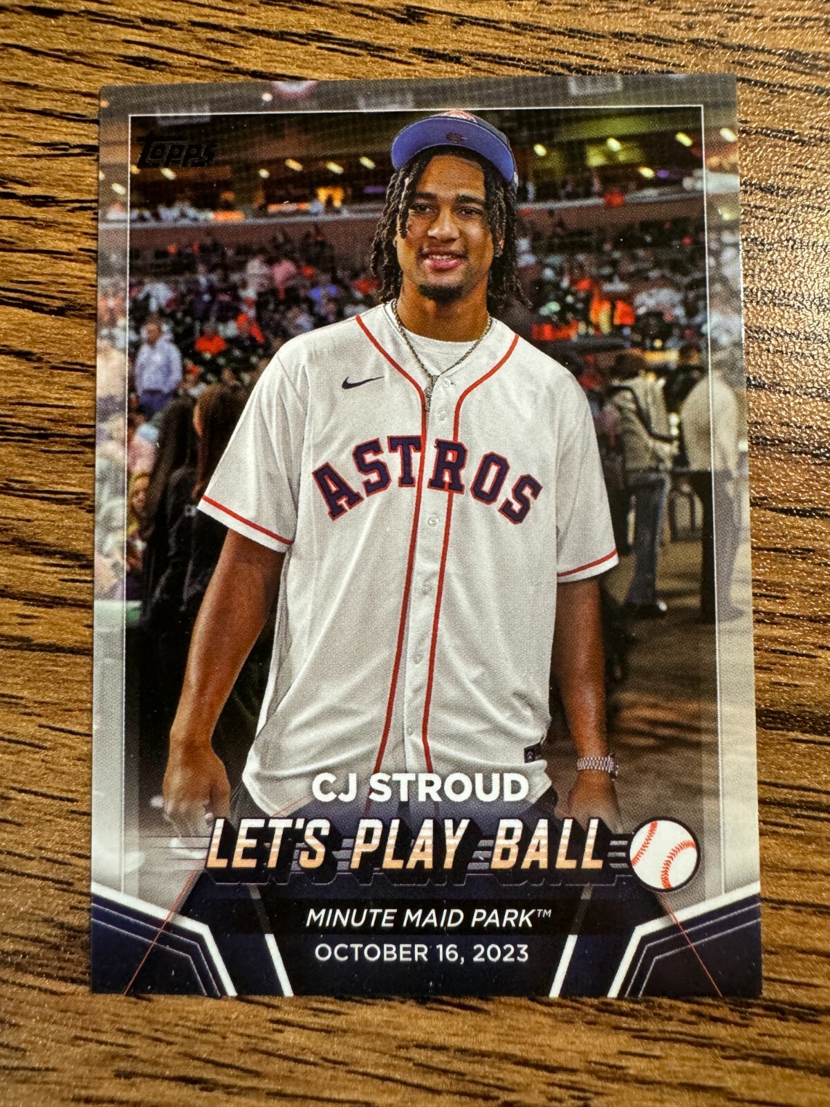 CJ Stroud 2024 Topps Series 2 PB-1 Lets Play Ball Insert Houston Astros