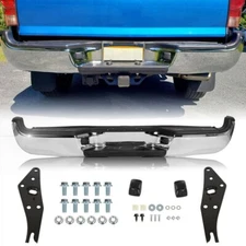 Fits Toyota Tacoma 2005-2015 Pickup Chrome Complete Rear Steel Bumper Assembly
