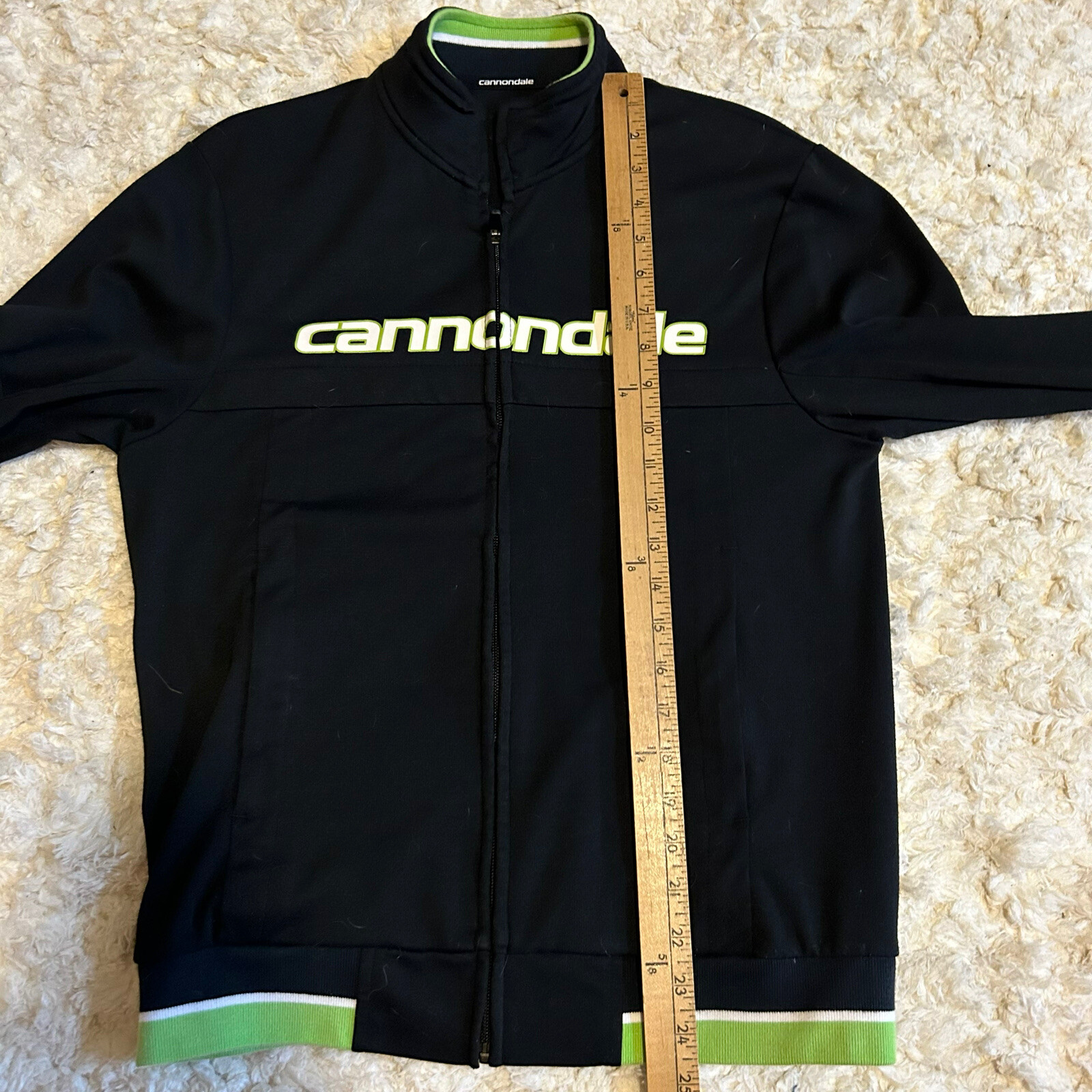 Cannondale Cycling Jacket Women’s large Black Green eBay