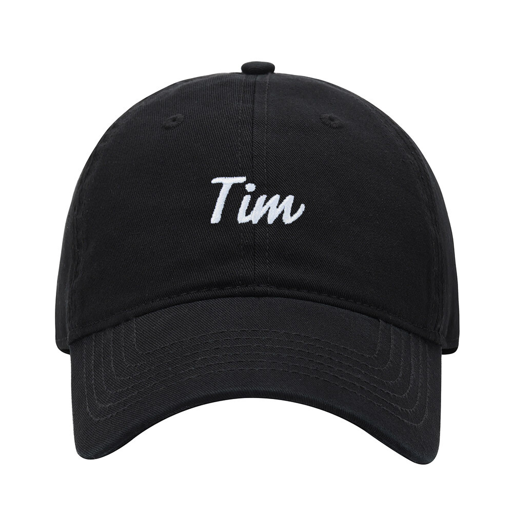 Baseball Cap Men Name Tim Gift Embroidered Washed Cotton Dad Hat Baseball Caps