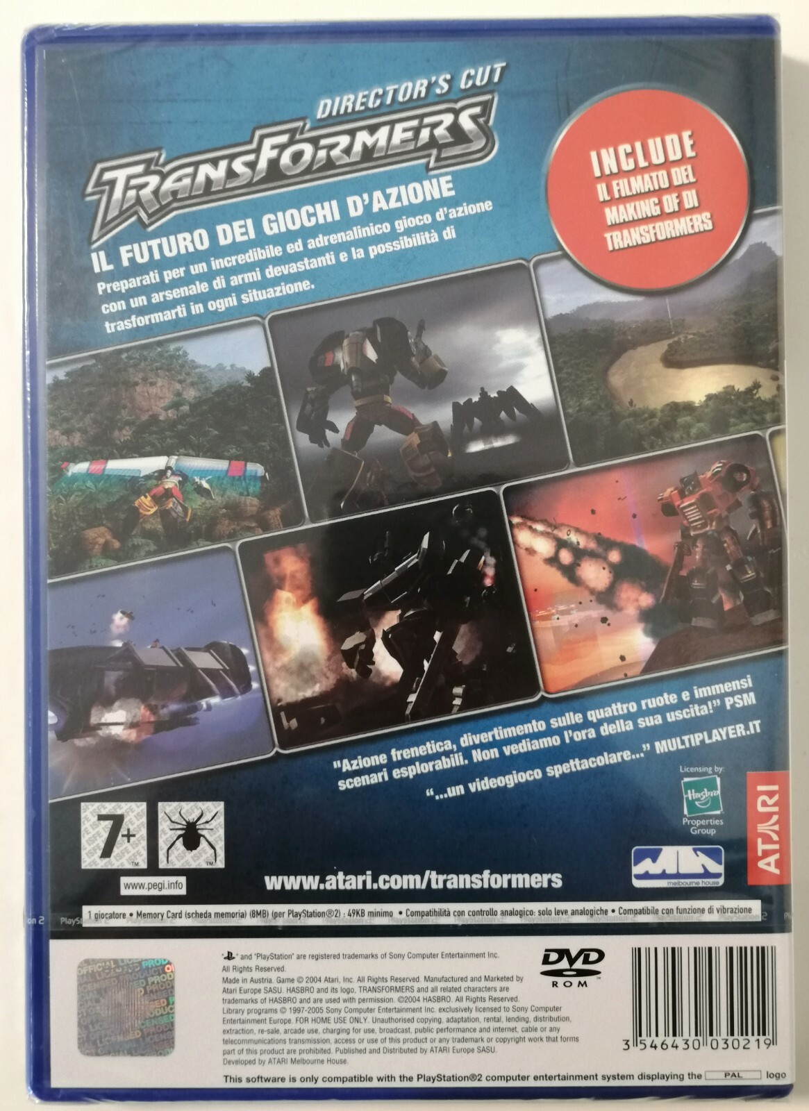 Transformers Ps2 Loading Screen Transformers Director's Cut for PlayStation 2 Ps2 Gear Italian for sale ...