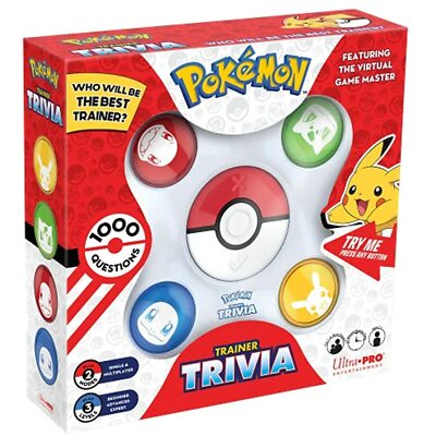 Pokemon Trainer Trivia Toy The Virtual Handheld Electronic Game Tabletop Game