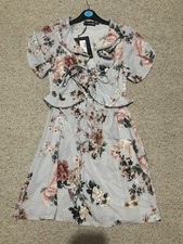 floral print tea dress - 8 