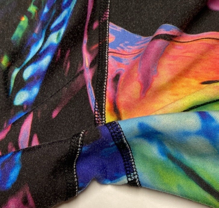 Fabletics Paint Splatter Multicolor Ankle length … - image 8