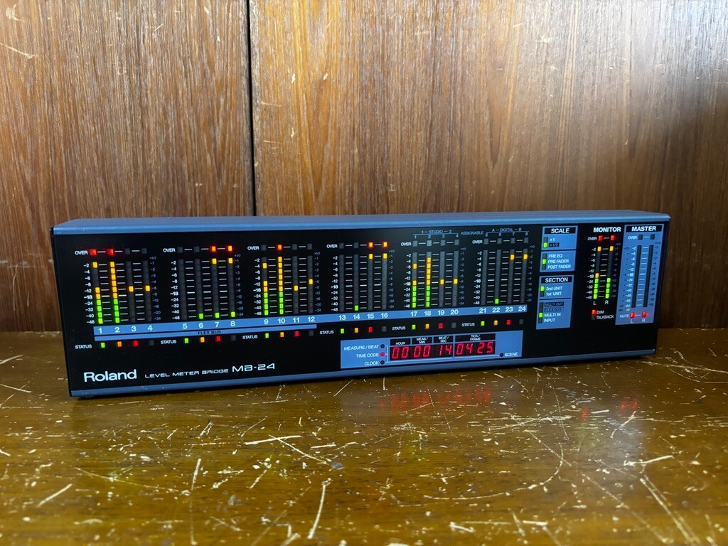 Roland MB-24 Level Meter Bridge | eBay