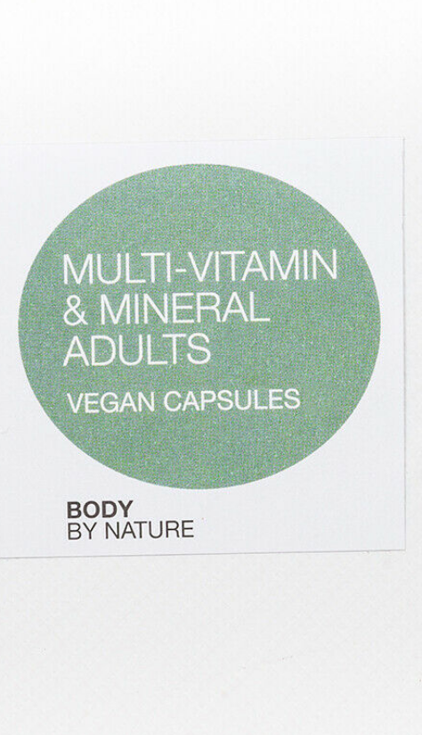 Multivitamin & Mineral,iron,zinc,B1,B2,B3,B12,D3,B6,Magnesium,Chromium