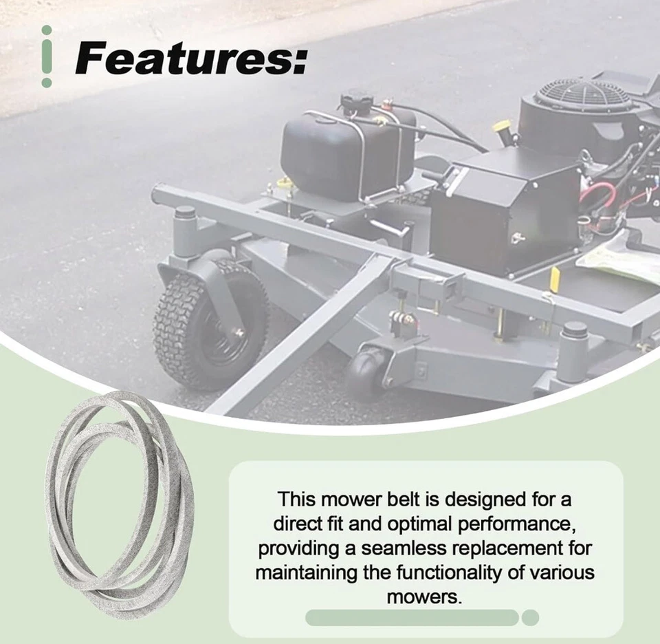 5058 Deck Drive V-Belt For Swisher FC14560CPKA FC18560BS Finish Rough Cut Mower - Image 4 of 4