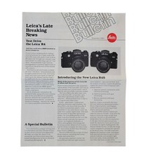 Leica Bulletin November 1983 R4 R4S M4-P Leitz