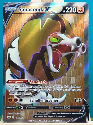 POKEMON - Schaurige Herrschaft - Sanaconda V - 175/198 - deutsch