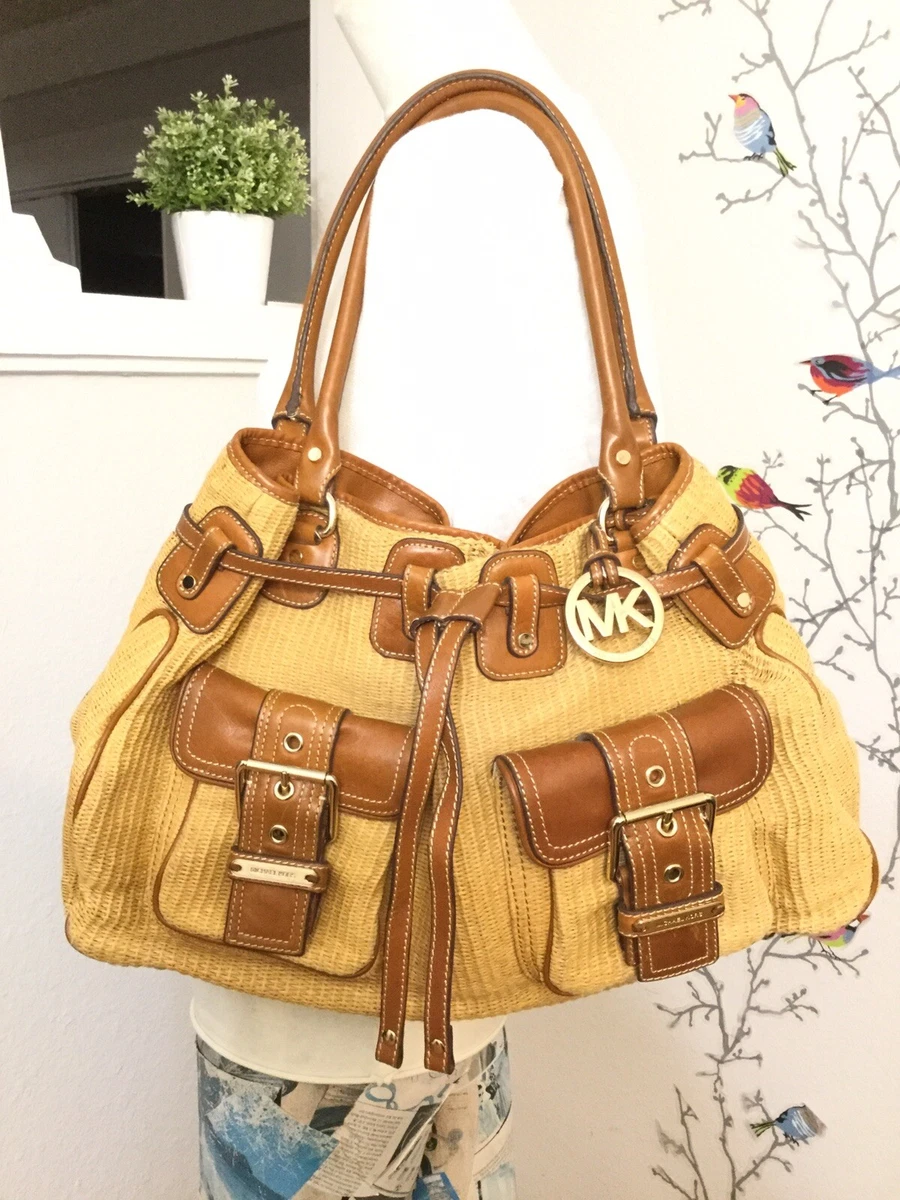 Michael kors rattan clearance handbag