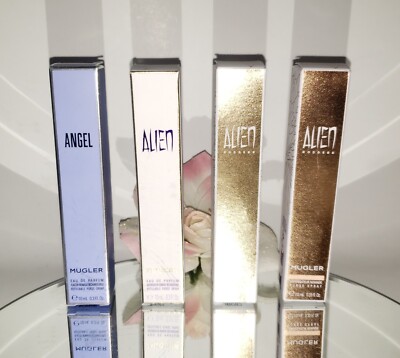 Thierry Mugler Eau De Parfum EDP Refillable Purse Travel Spray 0.3oz YOU CHOOSE