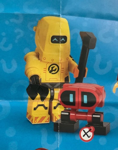 Lego Minifigures Serie 22 numero 1 Tecnico Reparacion de Robots