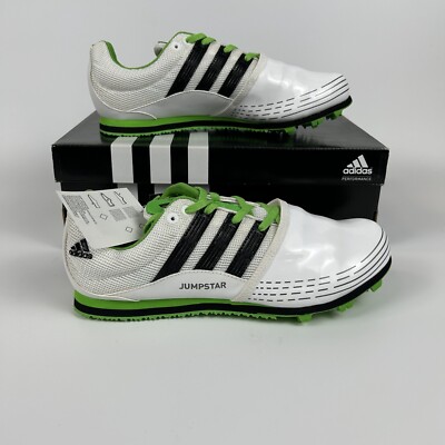 Adidas Jumpstar Allround Track and Field G43325 Size Mens US 9 Green White