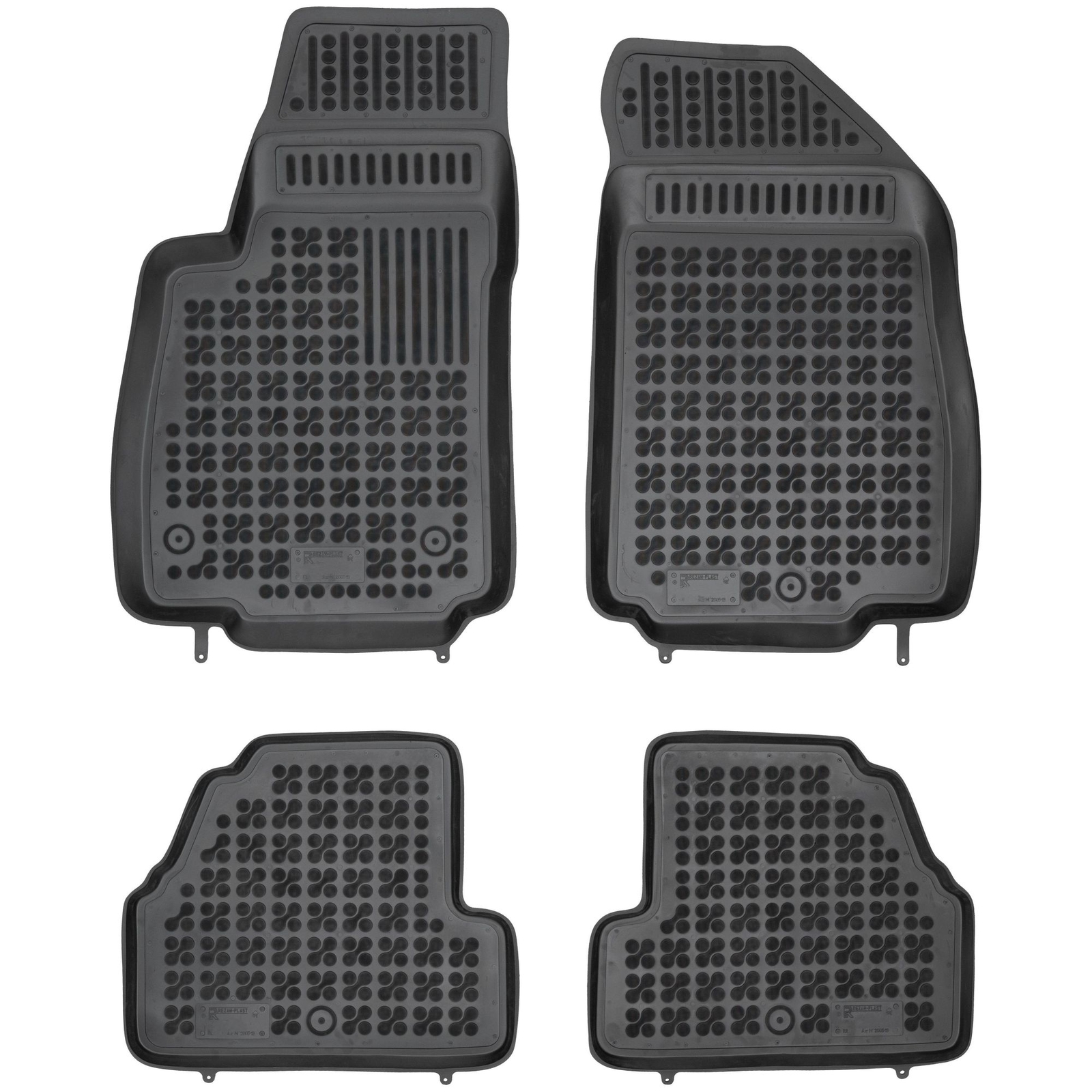 Tapis de sol en caoutchouc Rezaw-Plast pour Opel Mokka X 2017-2020