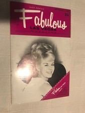 Fabulous Las Vegas Magazine Tony Curtis Tammy Grimes Eddie Fisher 11/4/1967