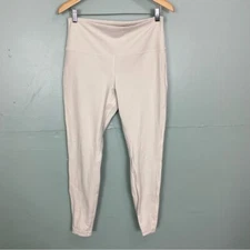 Lululemon Align Pant 28" Leggings Cream Lined W5CTIS Size 12