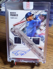 2022 Diamond Kings DK Material Signatures Rookie Wander Franco