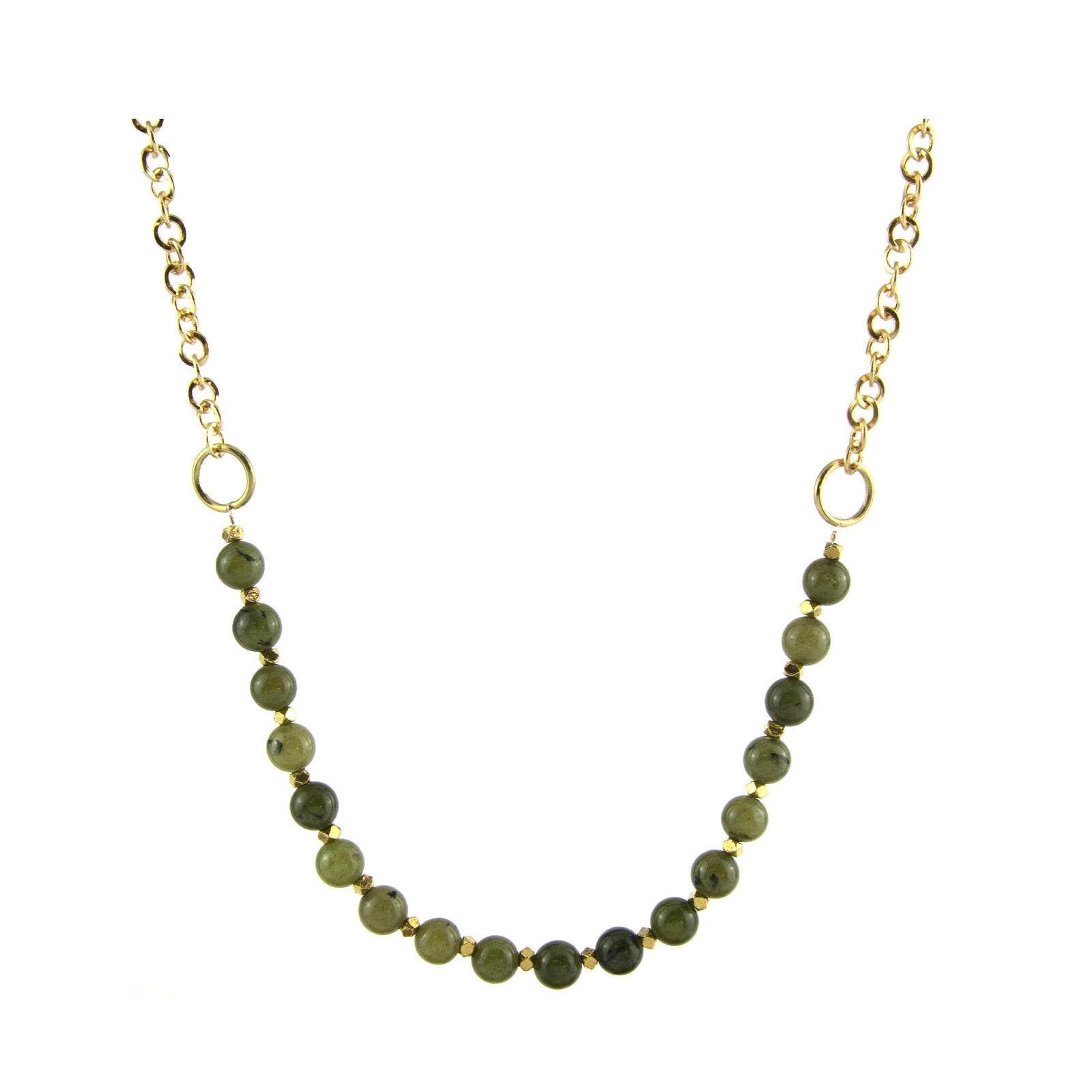 Natural Jasper Chain Fashion Necklaces & Pendants
