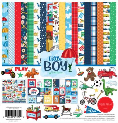 Carta Bella - Collection Kit 12x12'' - ''Little Boy'' 