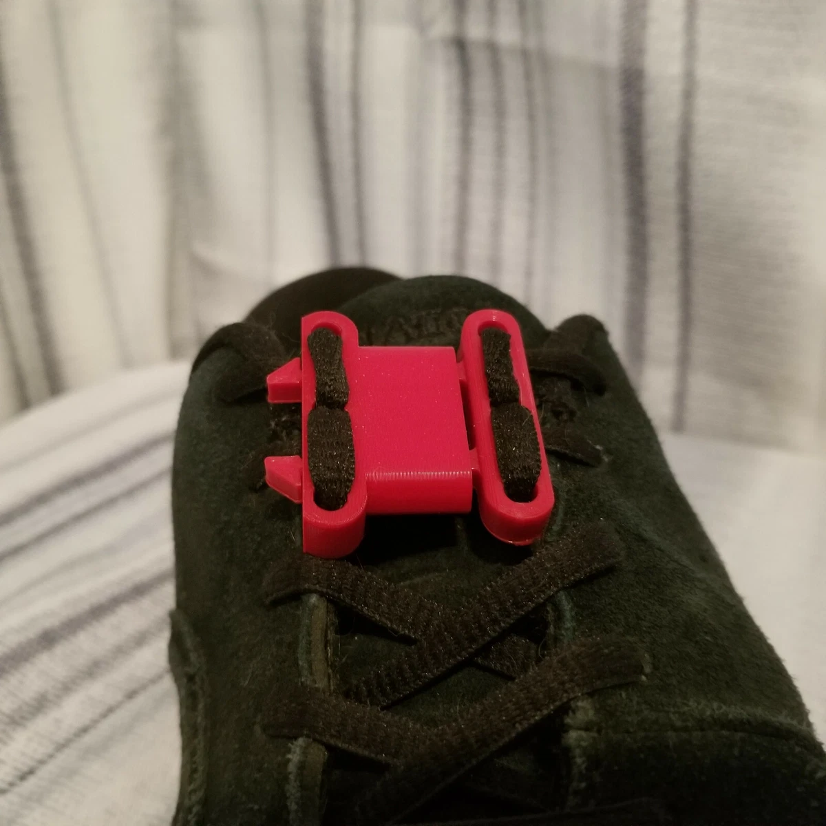 Shoe Clips 3D Printed No Tie Shoe Lace Locking Clips