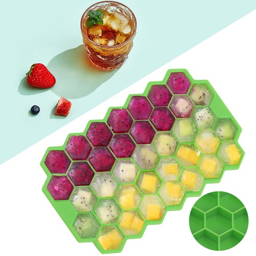 37 Grids Ice Cube Mold Silicone Maker Small Trays Silicone Bar Whiskey Cocktails - Picture 17 of 17