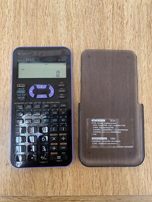 Sharp Advanced D.A.L EL-531XH wissenschaftlicher Taschenrechner mit Deckel