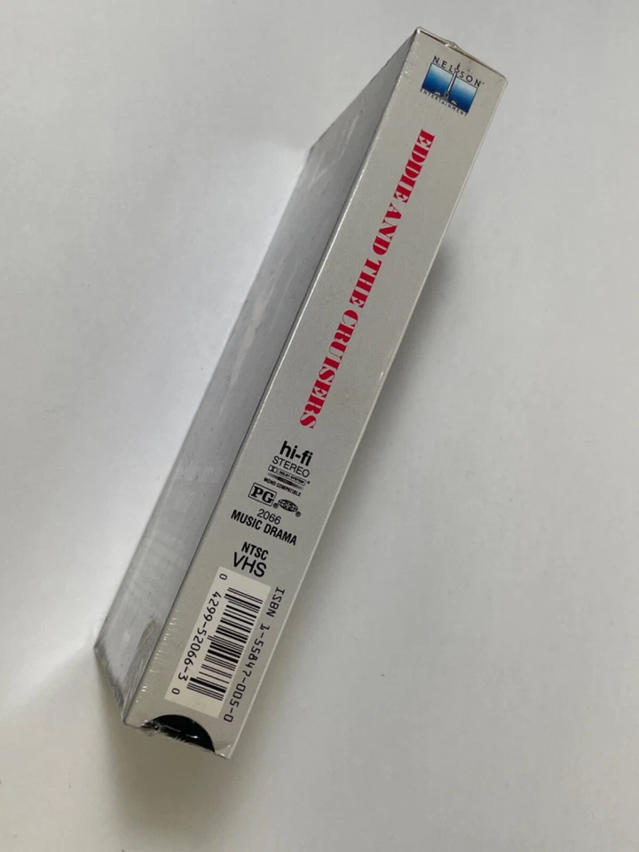 EDDIE AND THE CRUISERS VHS VIDEO TAPE FACTORY SEALED NELSON (1987) - Image 3 of 4